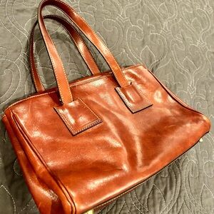 Aldo Filosini Brown Italian Leather purse in Excellent condition